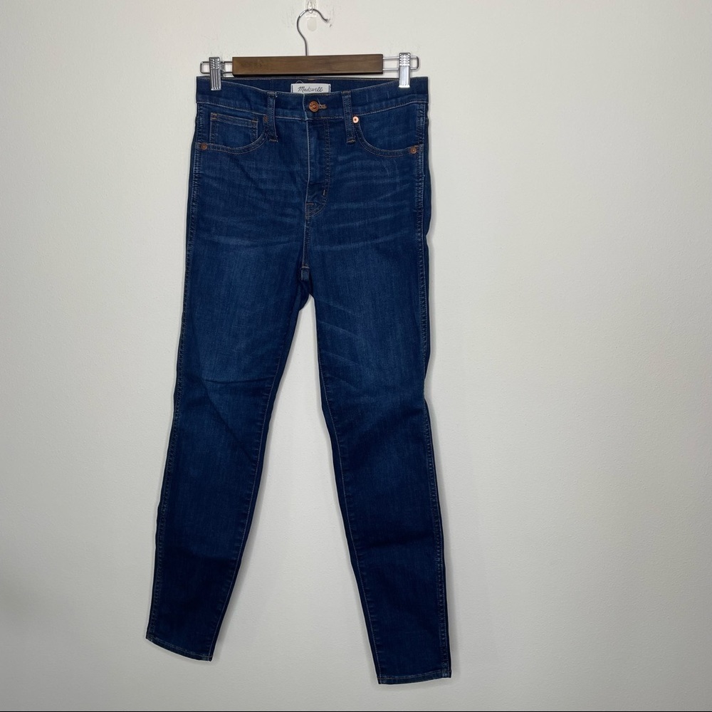 Madewell 10 inch high rise skinny jeans size 26